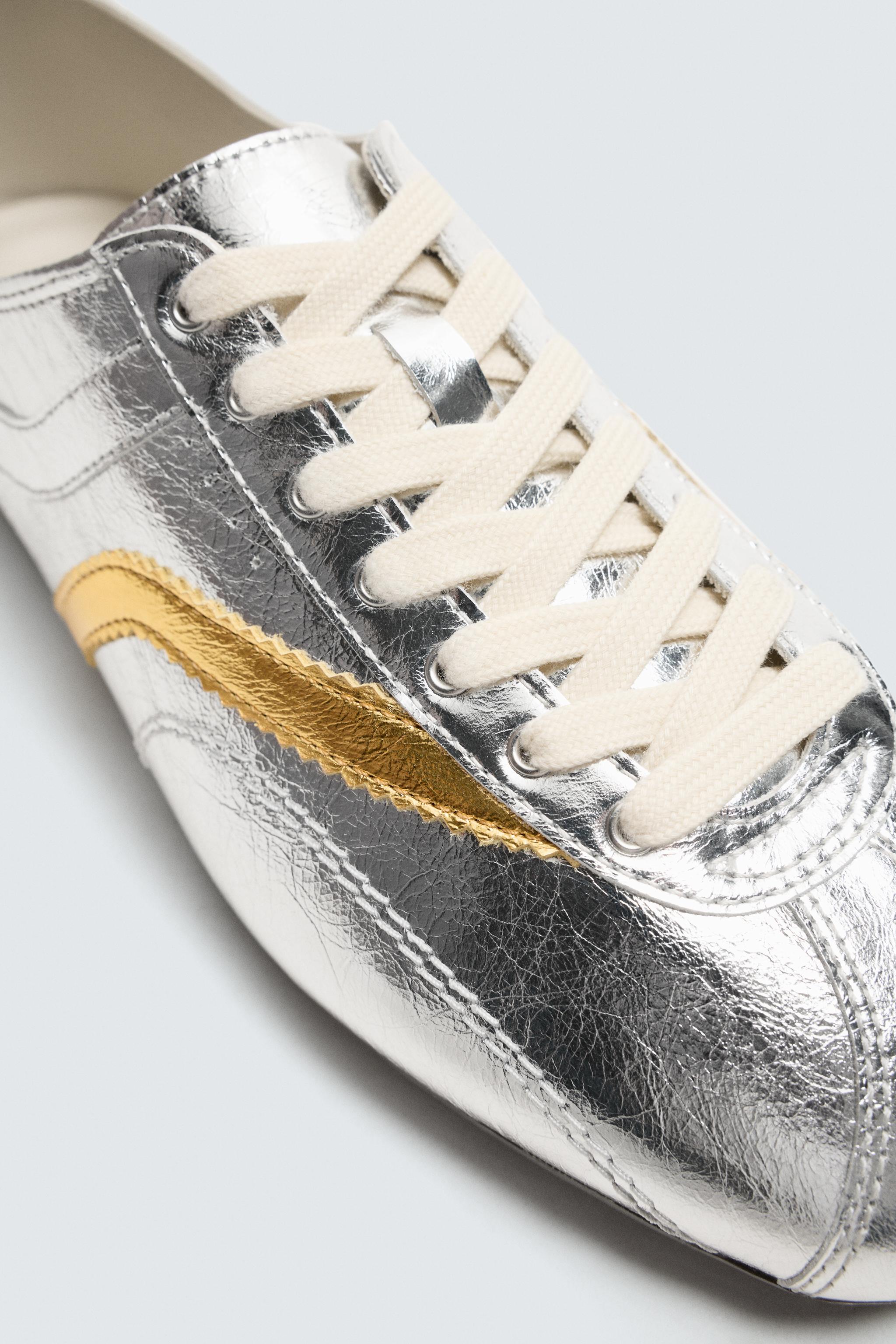 BASKETS EN CUIR HARRY LAMBERT FOR ZARA X DISNEY